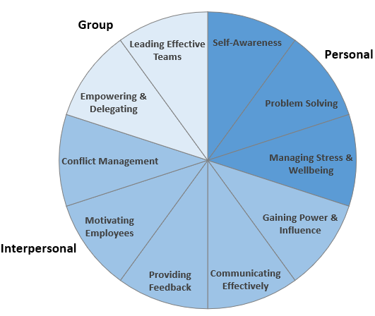 Wheel of Management Courses