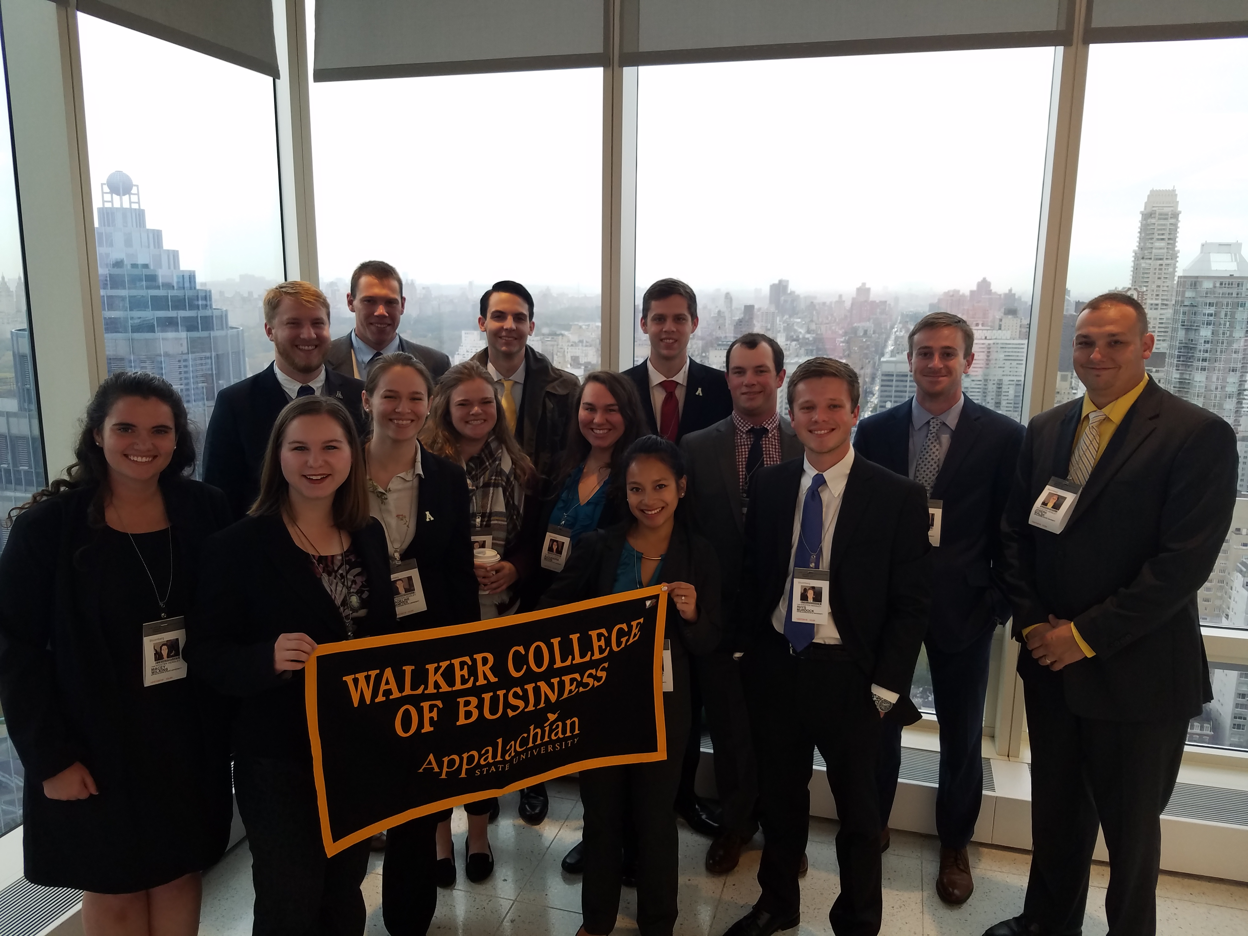 Finance Student Association takes New York City | Walker College of