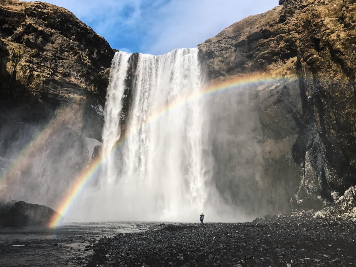 Skogafoss Fall, Iceland - Anna Miller