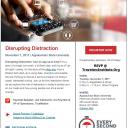 Brantley Center to co-host distracted driving event, Disrupting Distraction, on Appalachian's Campus