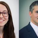 Erin Brown, left, and Brendan Sullivan named to Cratis D. Williams Society