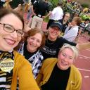 Dean Heather Norris with colleagues at Walker College Game Day / Appalachian Homecoming 2017