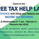 Free tax help for Appalachian students, faculty and staff