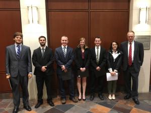 Economics students earn top stop during regional College Fed Challenge