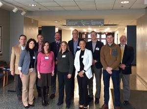 Appalachian State University Sales Advisory Board Members in Peacock Hall