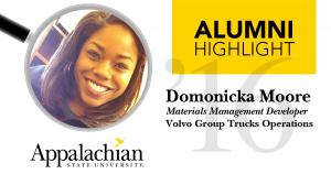 Alumni Highlight: Domonicka Moore