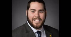 Mark Janke ’18, an Appalachian alumnus and material damage claims representative for National General Insurance. Photo submitted