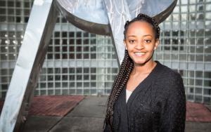 Senior Maheder Yohannes Photo by Marie Freeman