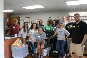 Business students at App State step in and stock up for the High Country’s hungry