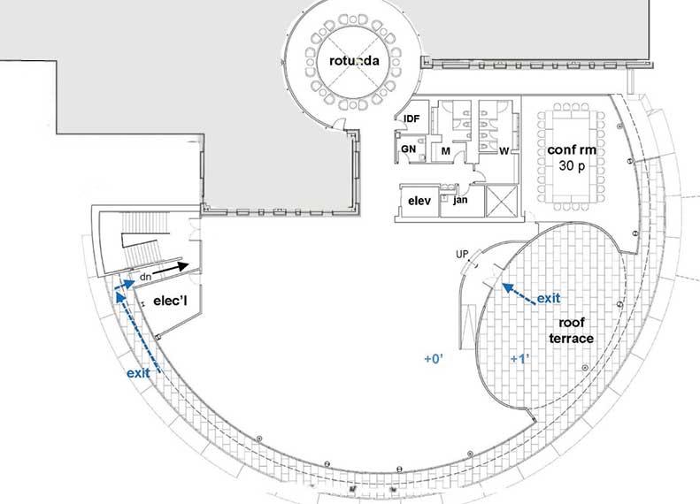 Rendering of 4th Floor