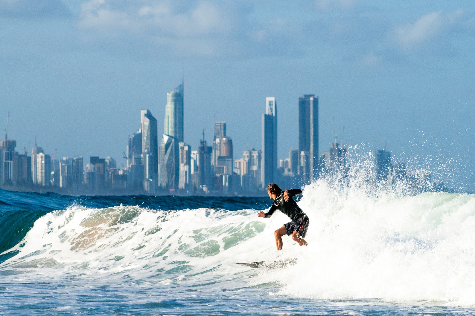 Marketing Junior Matthew Hare earned both first place and the People's Choice Award for his photo from Gold Coast, Australia. 