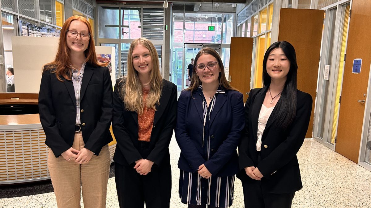 Amy Hu, Elizabeth Russell, Madalyn Stephens, Leah Uteg‑Winkleman