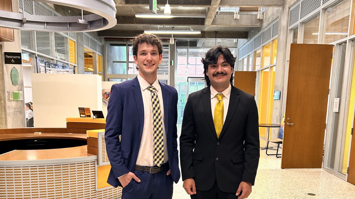 Riley Klebe and John Baker