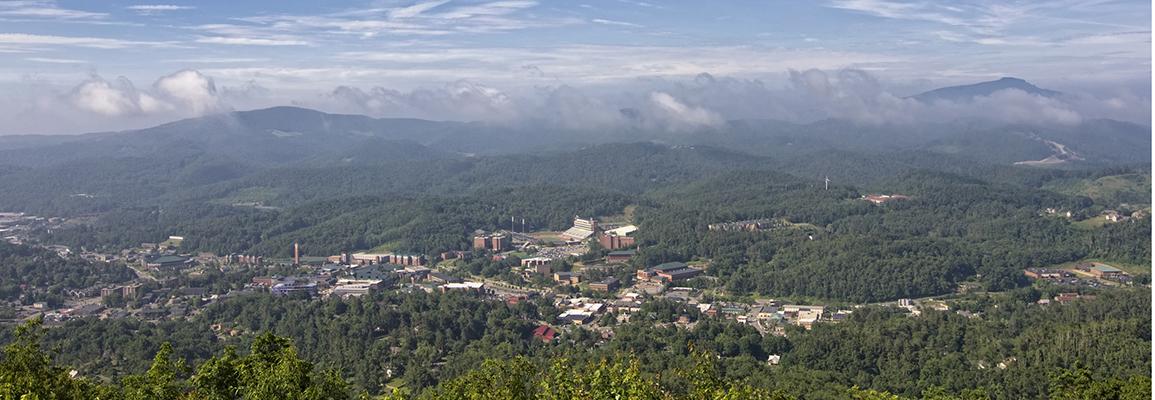 View of Appalachian State University Campus