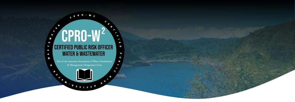 CPRO-W2 Badge on image of waterway