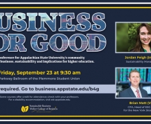 NYSE head of ESG to headline Sept. 23 Business for Good Conference