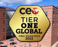 Appalachian State University’s full-time, on-campus Master of Business Administration (MBA) has been named a Tier One program by CEO Magazine — part of the publication’s “2022 Global MBA Rankings.” This year marks the sixth consecutive year App State has earned the Tier One distinction. App State’s online MBA was ranked among the top 98 international programs recognized for 2022. 