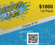 App State students: compete Oct. 8-9 in Design Jam for a chance to earn $1,000 