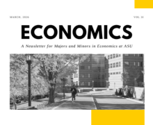 Economics Newsletter Front Page