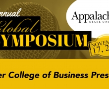 Three professors to present during 2021 Appalachian Global Symposium 