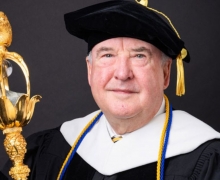 Sparks to serve as Macebearer for May 10 Commencement