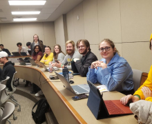 App State student competitors at UT Knoxville