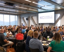 The North Carolina School of Banking has relocated its headquarters to App State, forming a strategic partnership to enrich academic and professional development opportunities for future banking leaders. More than 200 financial professionals across the state took part in the school’s 2024 program, held July 22–26 at App State’s Boone campus. 