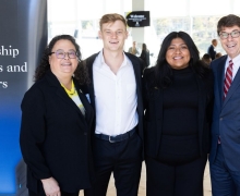 Photo by Chase Reynolds From left are Tracy Reed, Oscar Yarbrough, Daisy SIerra and Craig Stephenson
