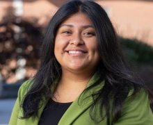 Photo by Chase Reynolds Daisy Jacqueline Sierra is a computer information systems and cybersecurity double major from Sparta, NC