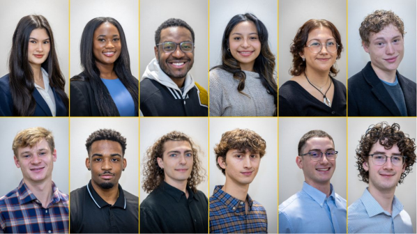 Clockwise from top left are Lana Butler, Yauri Hatcher, David Itson, Lorena Moors Cely, Harley Locklear, Tyler Nece, Ethan Salemy, Lucas Schwinger, Ethan Truesdale, Charlie Van Winkle, Jadon Williams, and Oscar Yarbrough.