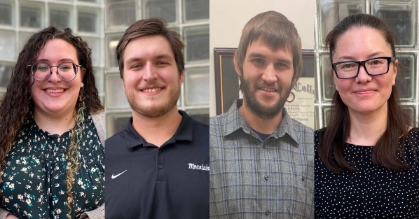 Supply chain management major Layla Koroleva, economics major Craig McFarland, and accounting majors Aaron Bailey and Jenna Kucmierz were top scorers among an approximate 17,000 business students from 300 business schools nationwide.