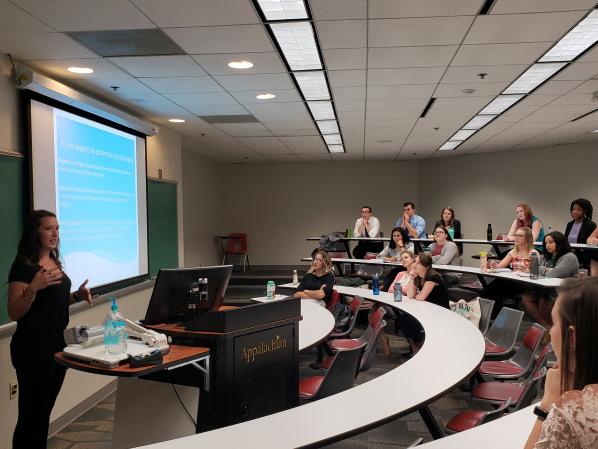 IOHRM students share internship experiences at Appalachian State University