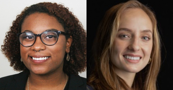App State Senior Justice Mapp, left, and Sophomore Kenley Cannon have earned top two spots in national 'cold calling' competition
