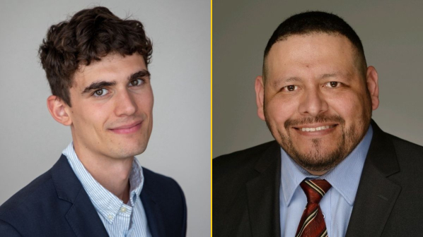 Julien Sagnol, left, and Victor Salgado have been selected as Cratis D. Williams Society inductees for December 2025