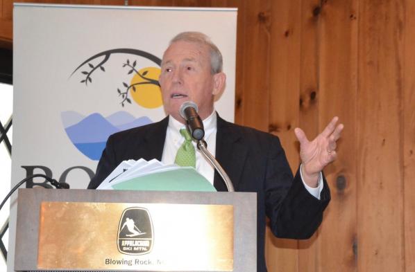 Harry Davis will speak at 3rd annual High Country Economic Kickoff Breakfast (Photo Watauga Democrat)