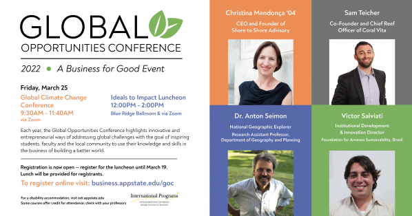 Global Opportunities Conference March 25