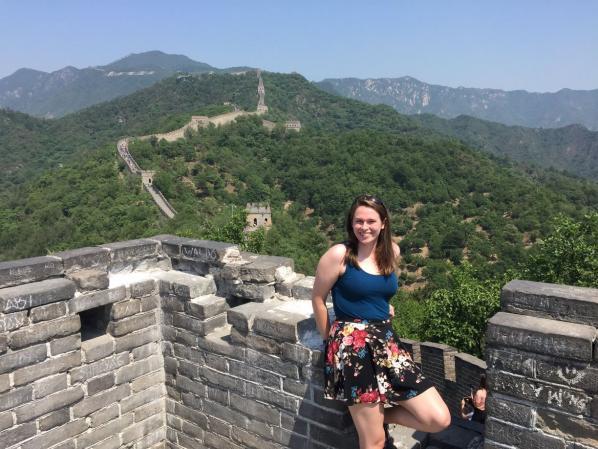 Holland Fellow and Wilson Scholar Madeline Hamiter in China