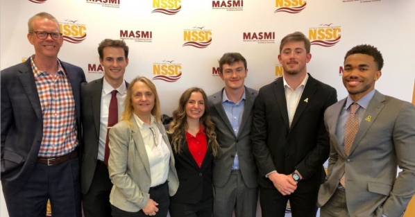 Students from Appalachian State University in National Shore Sales Challenge