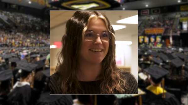 Bailey Tumas is among the students earning their degrees from Appalachian State University's Hickory campus — the second class to do so.