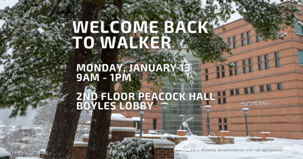 Welcome Back to Walker set for January 13