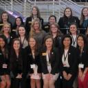 Female business students participate in two-day professional experience and celebration