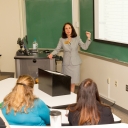 Dr. Sandra Vannoy speaks to faculty during ARBS 2017