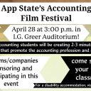 App State Accounting Film Festival aims to inspire prospective students to pick accounting as a college major
