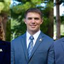 2016-17 Broyhill Fellows: senior finance and banking and risk management and insurance double major Jarrett Jacumin; senior finance and economics double major Hollie Brown, senior finance and banking majors McCarthy “Mac” Shelton, Charles Plummer, and John Mosser.