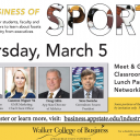 Business of Sports to bring App State alumni, sports authorities to campus March 5