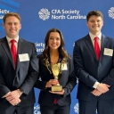 Broyhill Fellows win NC CFA Institute research challenge