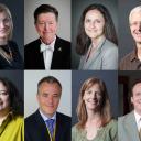 From upper left, clockwise: Appalachian Business Professors Pia Albinsson, Dana Clark, Heather Dixon-Fowler, Pete Groothuis, Scott Hunsinger, Tammy Kowalczyk, Ash Morgan and Tracy Reed