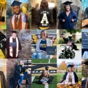 More than 1,700 Appalachian State University graduates were conferred degrees during the university’s virtual Fall 2020 Commencement Dec. 11. This photo collage shows a handful of the numerous celebratory commencement photos shared by App State’s Class of 2020 graduates via social media. 