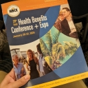 Employee benefits students attend health benefits conference and expo