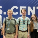 App State’s delegation to COP27 stops for a photo at the conference in Sharm el-Sheikh, Egypt. Pictured, from left to right, are senior Grace Waugh, Department of Economics Chair Dr. Dave McEvoy, alumnus Jonathan Buckley '22, junior Matthew Mair and alumni Rachel Crabb '22, Chelsea Gulliver '22 and Luke Halodik ’21 '22.